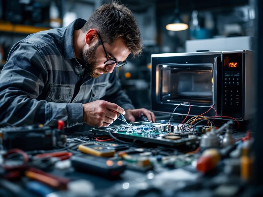Servicio de reparación de placas en Valencia para microondas